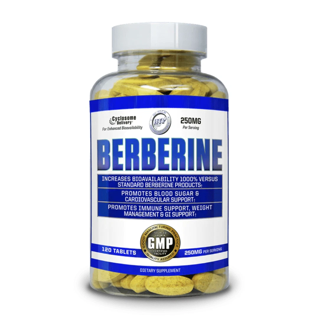 Hi-Tech Pharmaceuticals - Berberine - 120 Tablets