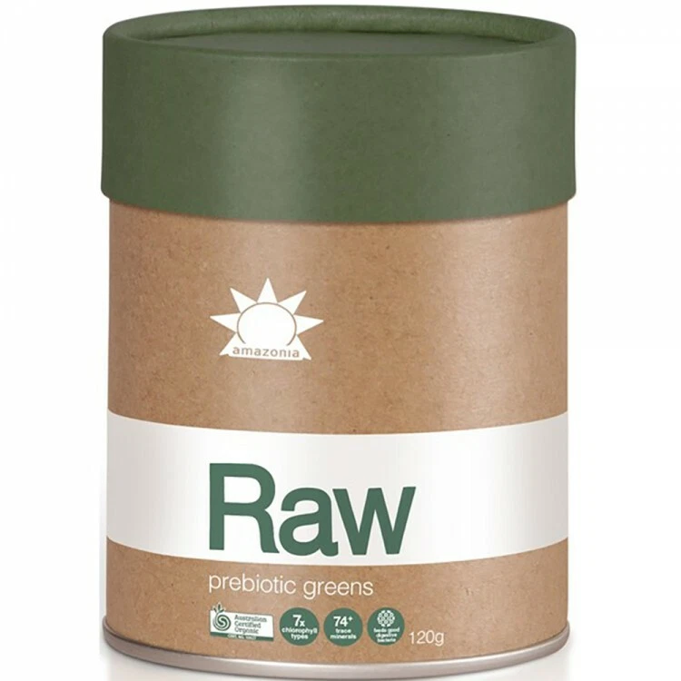 Amazonia Raw Prebiotic Greens 120g