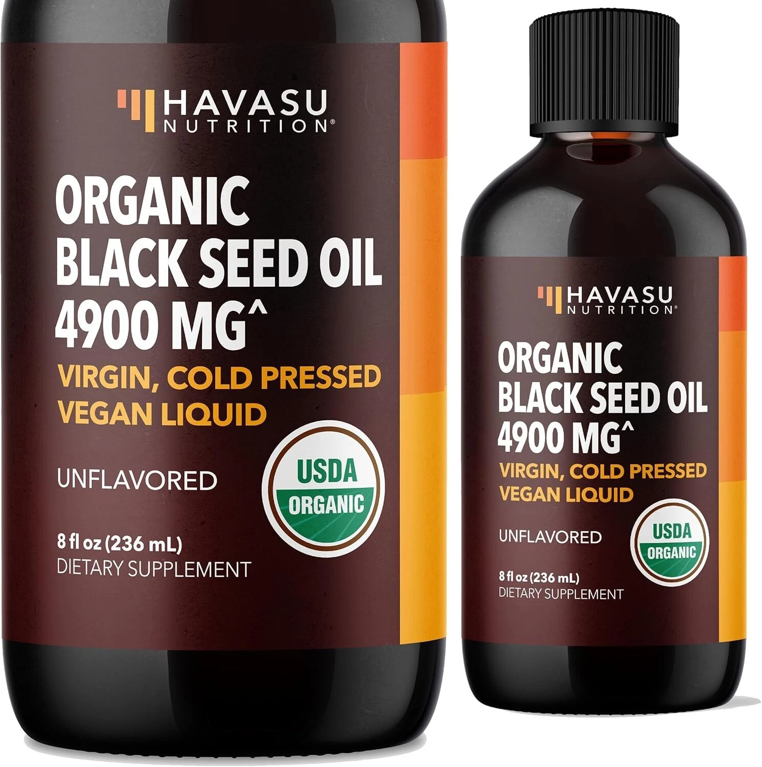 Havasu Organic Black Seed Oil Cold Pressed Liquid Black Seed Oil Organic 8 fl oz