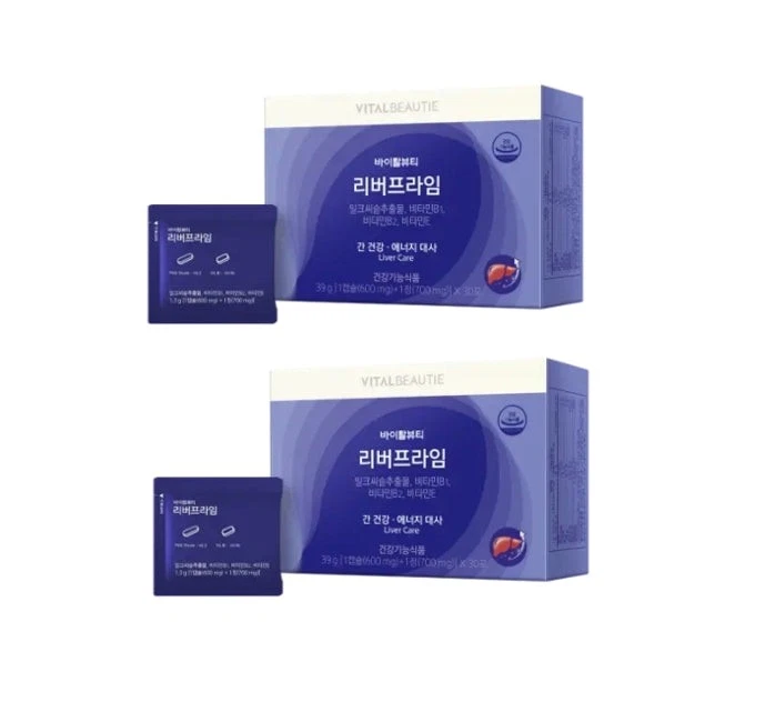 2 x VITALBEAUTIE Liver Prime (30 Days) from Korea
