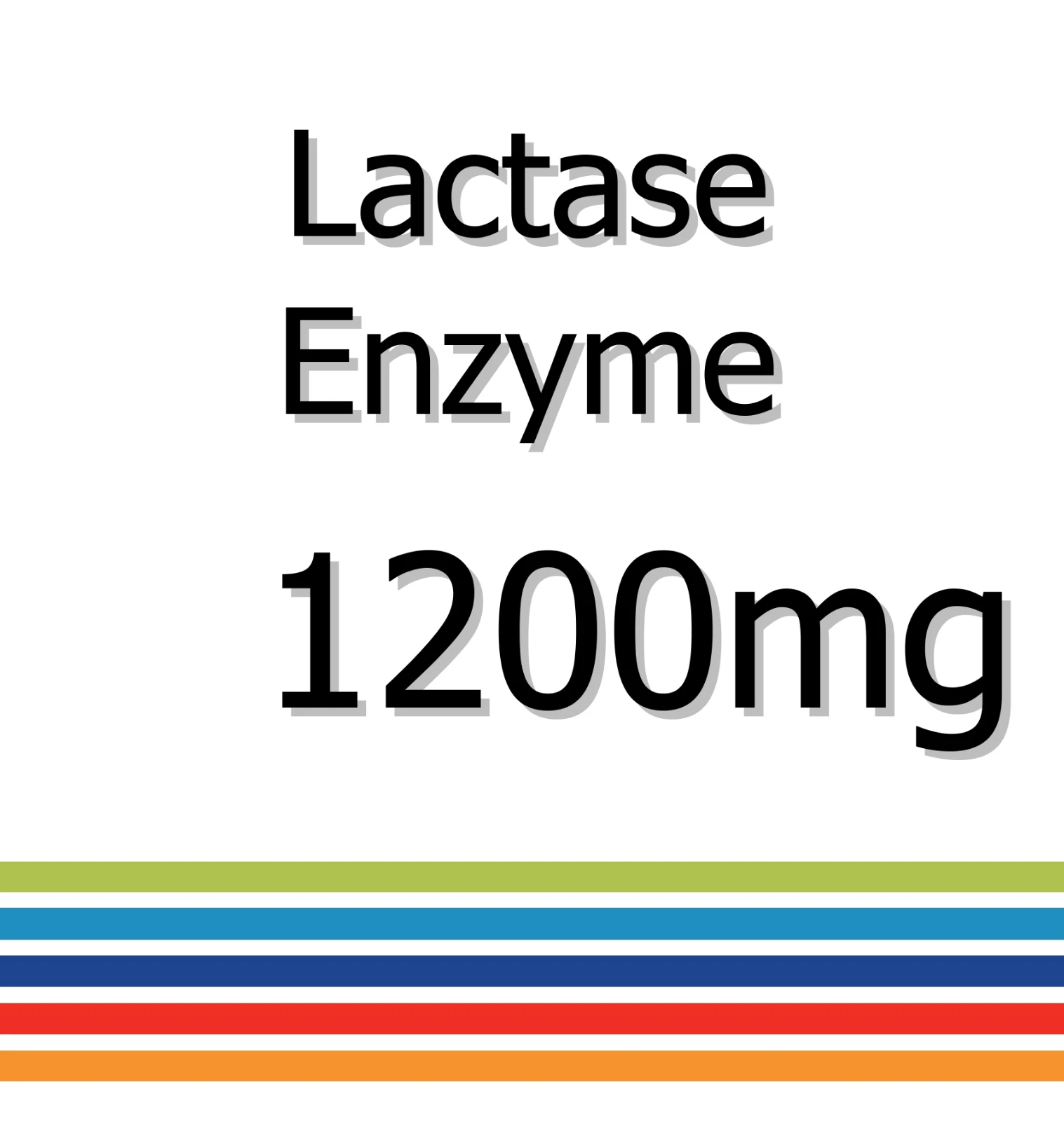 Lactase Enzyme 1200mg x 90 Tablets - Improved nutrition