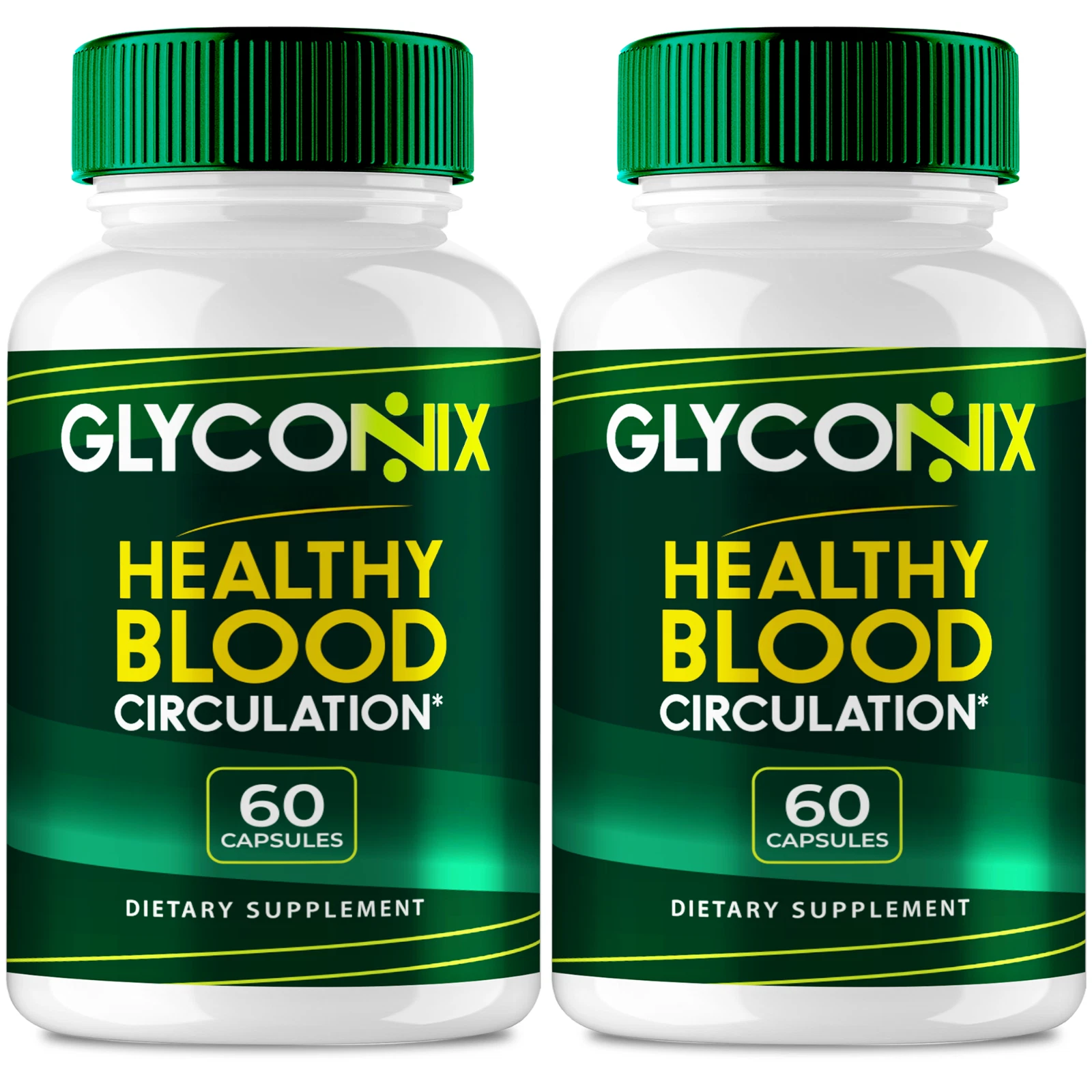(2 Pack) Glyconix Blood Optimizer - Advanced Blood Health Support Formula Pills