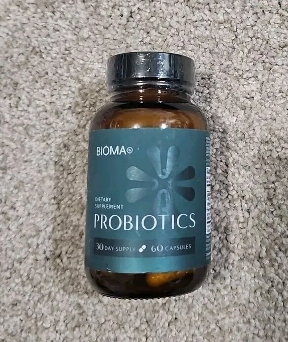 Bioma Probiotics for Digestive Health 3 In 1 Gut Health Probiotic 60 Capsules