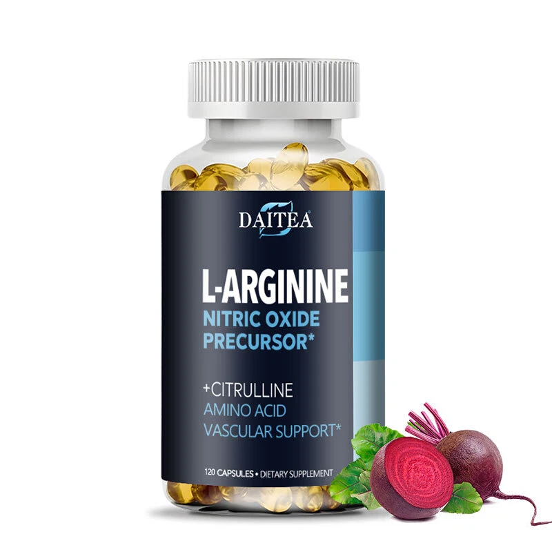 L-arginine Citrulline Capsules Men Supplement Support Stamina Muscle Metabolism