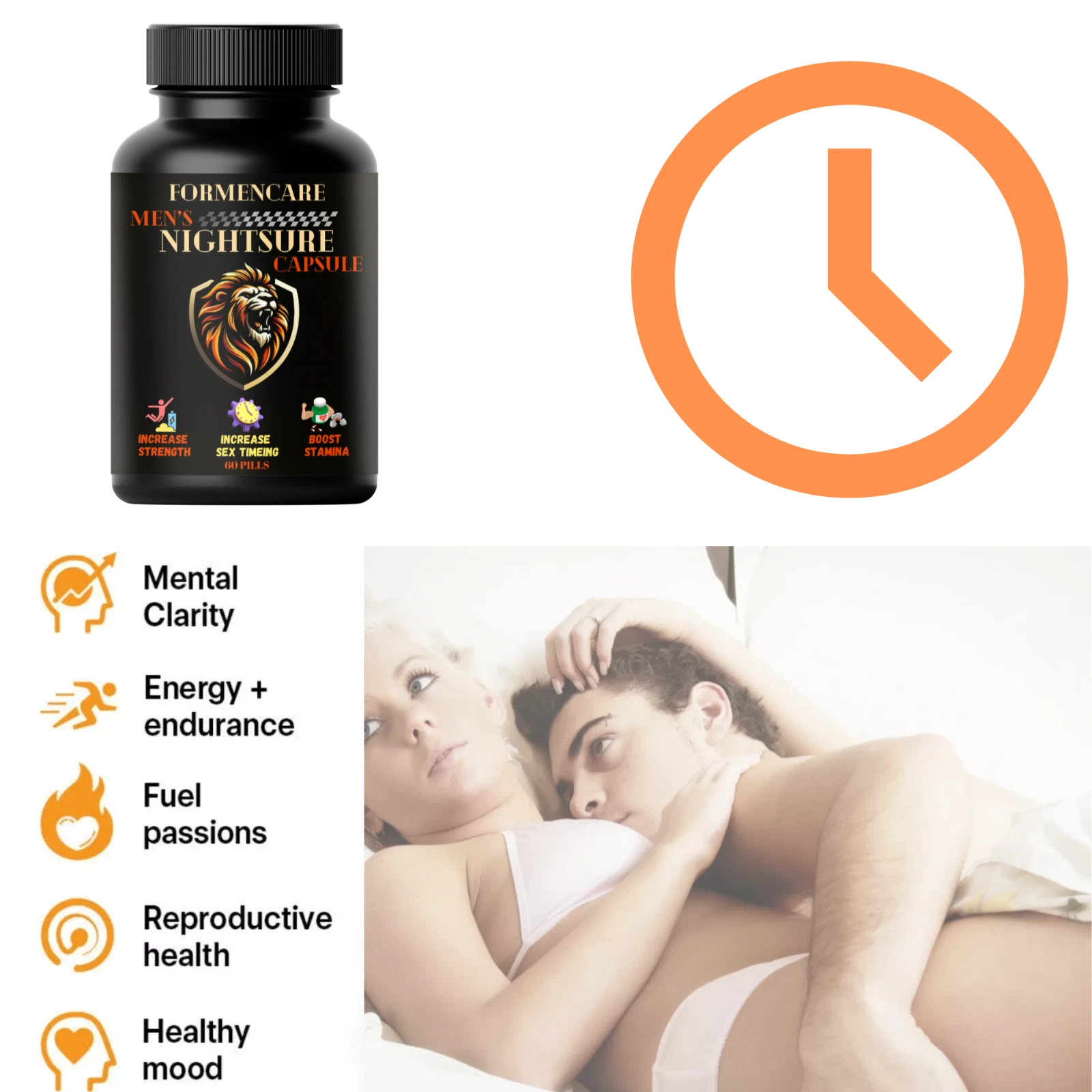 Penis-enlarger New XXXL Gain 12+ Inches Growth Capsules Faster Growth