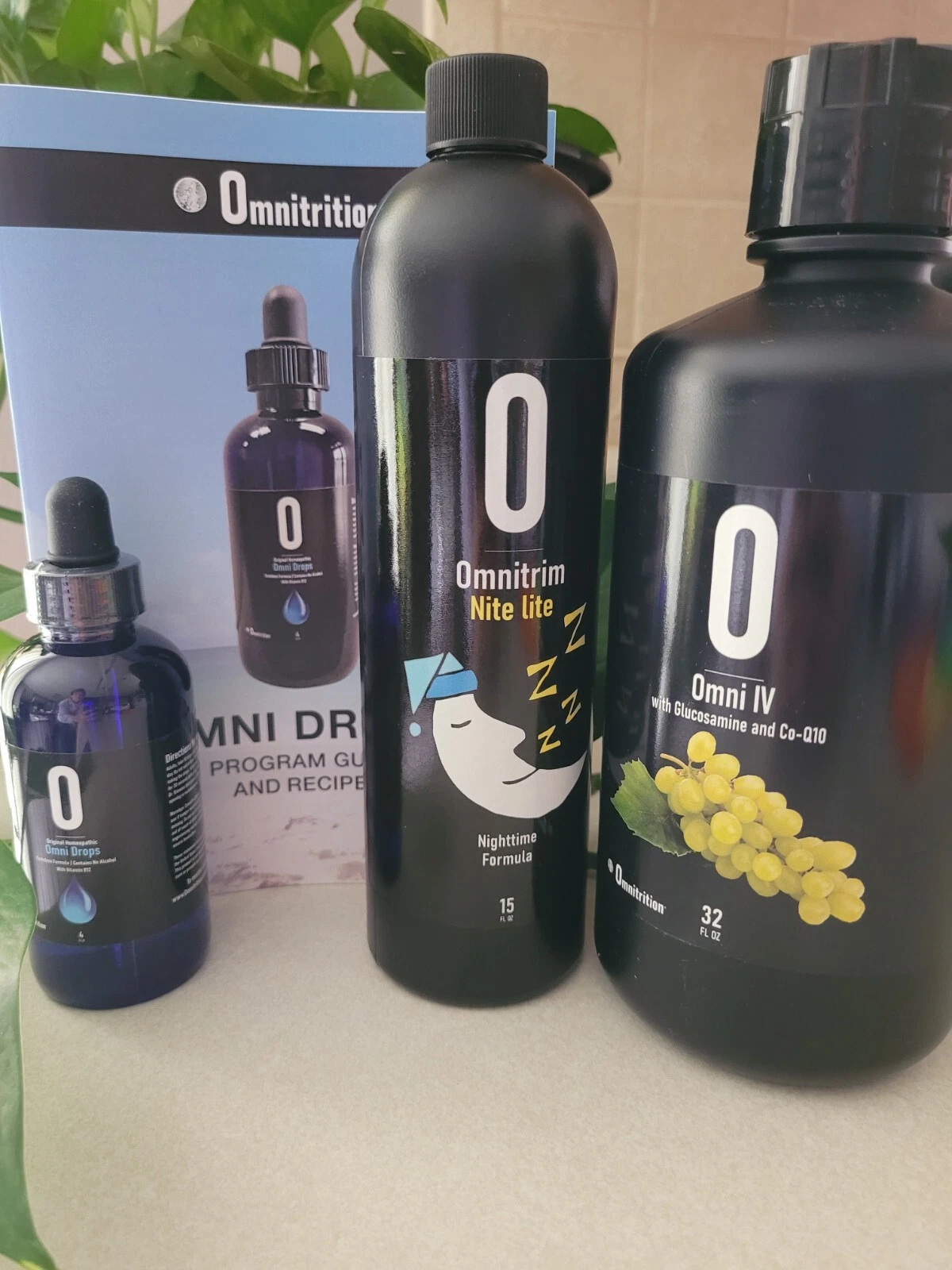 Omnitrition STARTER PACKAGE (Drops, Nite Lite, Omni IV,) 2025 Expiration FRESH!