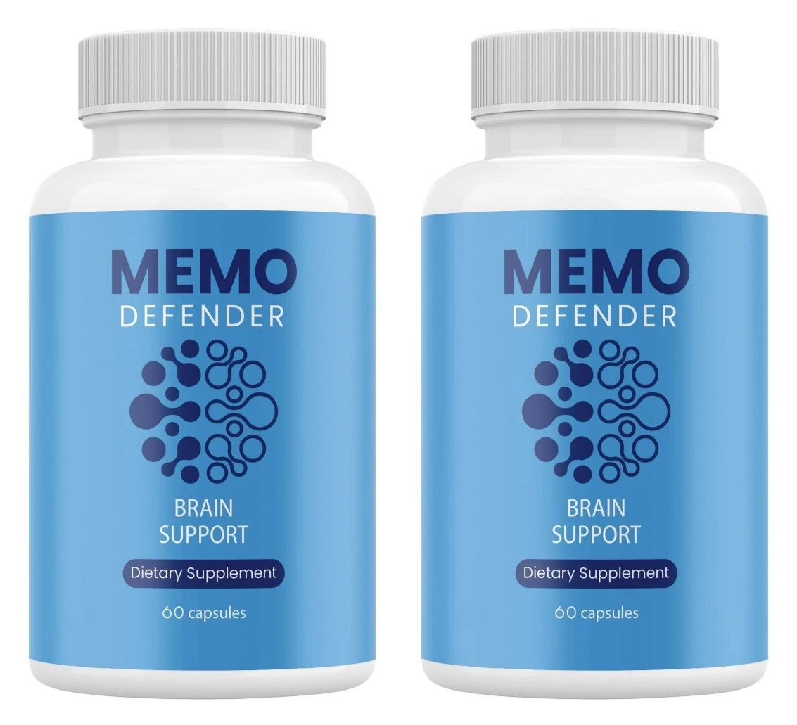 Memo Defender Brain Max Support Supplement Pills Advanced Formula 120 Capsules