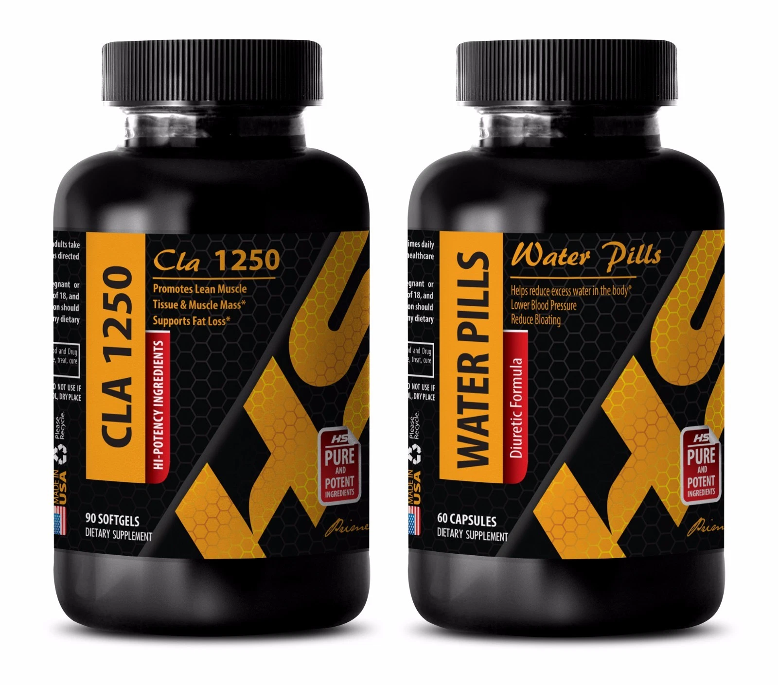 Fat loss supplement - CLA – WATER AWAY COMBO - Fat burner