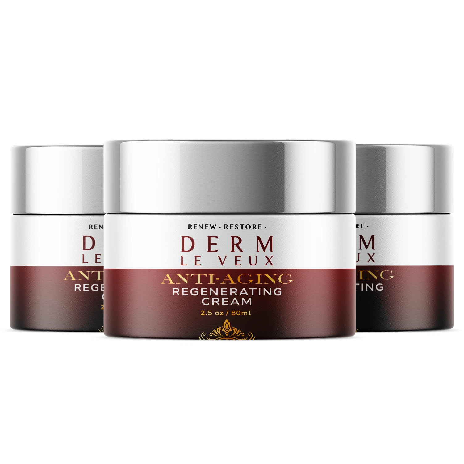Derm Le Veux Moisturizing Cream Advanced Derm Le Veux Face & Neck Rejuvenator