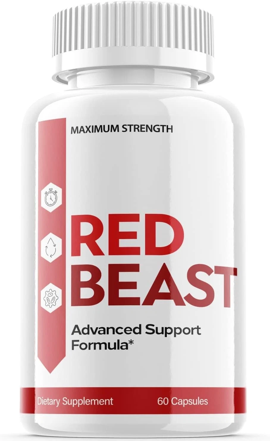 1 Pack - Red Beast Supplement Pills - Supports Blood Sugar, Glucose, Metabolism