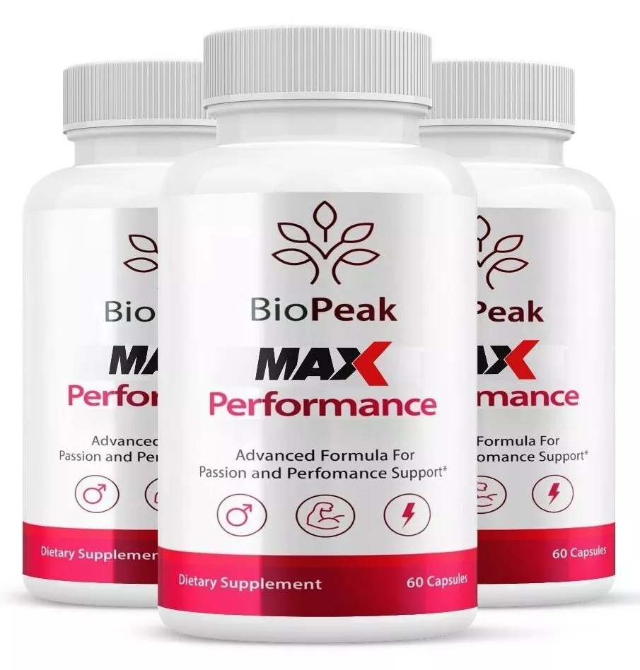 (3 Pack) Biopeak MAX for Men, Bio Peak MAX Advanced Male Support Pills