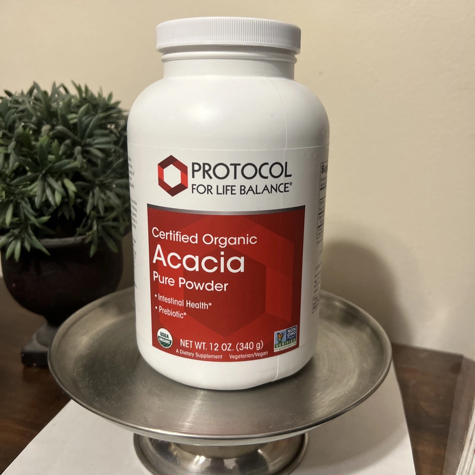 Protocol for Life Balance Organic Acacia Fiber Powder - 12 oz (340 g)