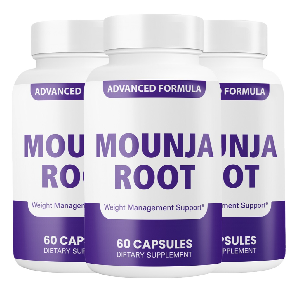 (3 Pack) Mounja Root Capsules – MounjaRoot Pills Advanced Weight Loss Formula