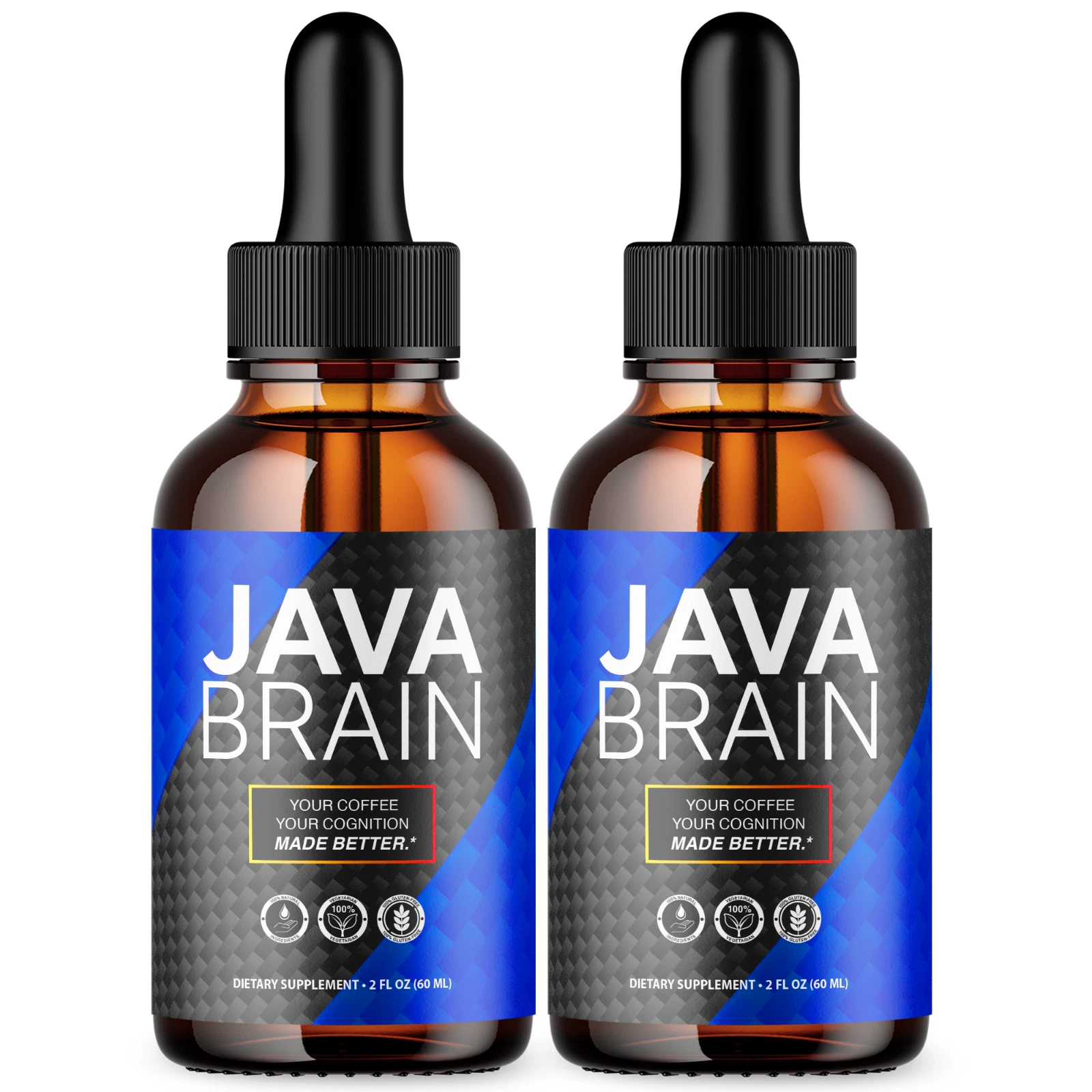 Java Brain Drops Advanced Brain Health & Cognitive Support Supplement (2 Pack)