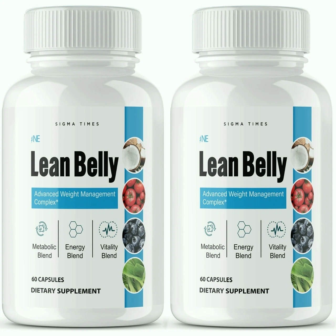 (2 Pack) ikaria Lean Belly Juice Weight Loss, Appetite Control Supplement pills