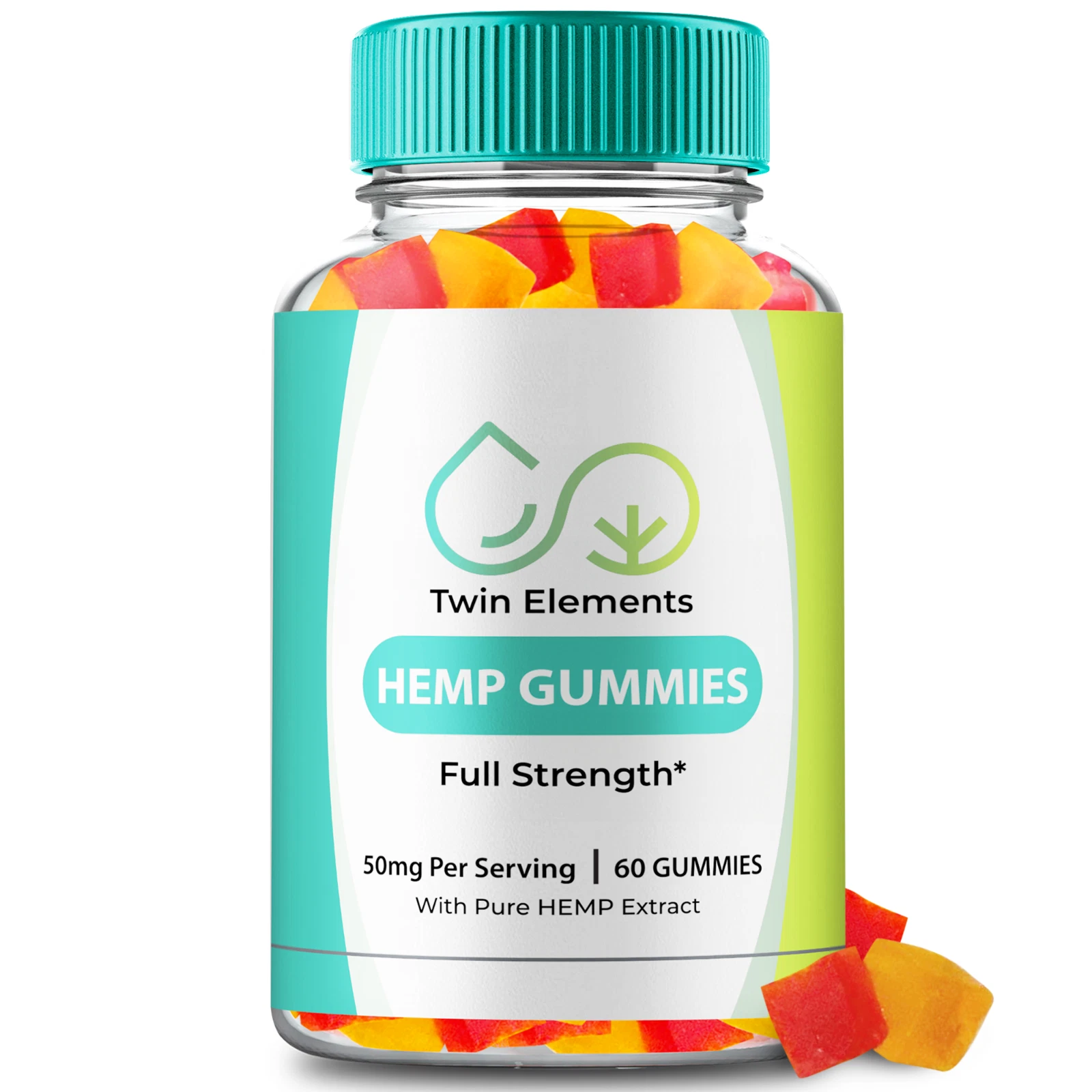 Twin Elements Gummies, TwinElements Gummies Health and Wellness Support 60ct