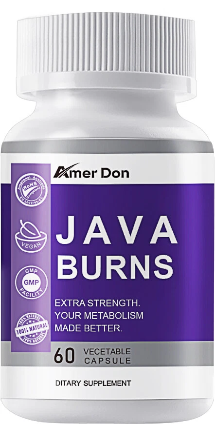 Java Burns Keto Burn MAX Strong Diet Pills Slimming Fat Burner Pills Weight Loss