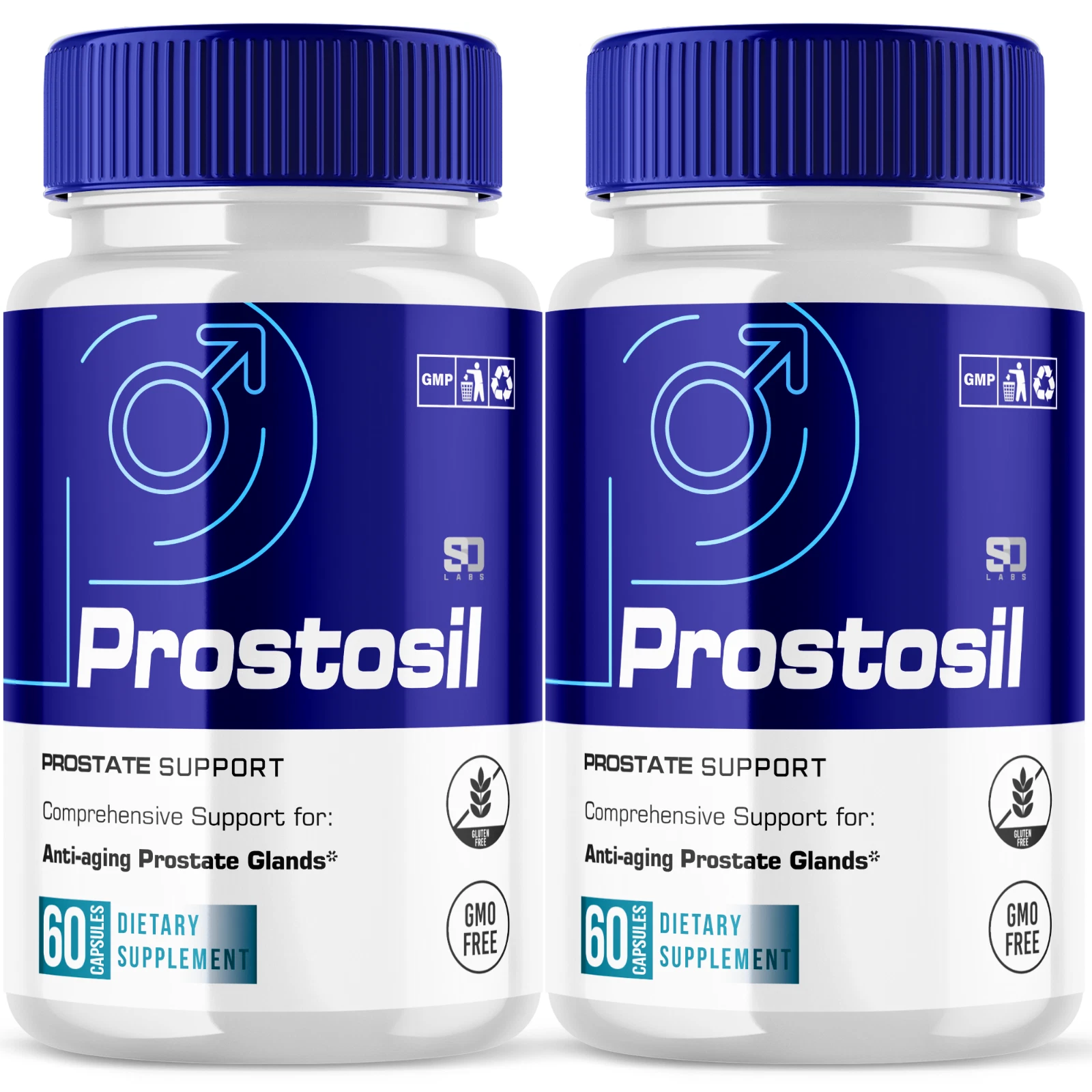 Prostosil Men Pills - Support Prostate Wellness and Urinary Function (2 Pack)