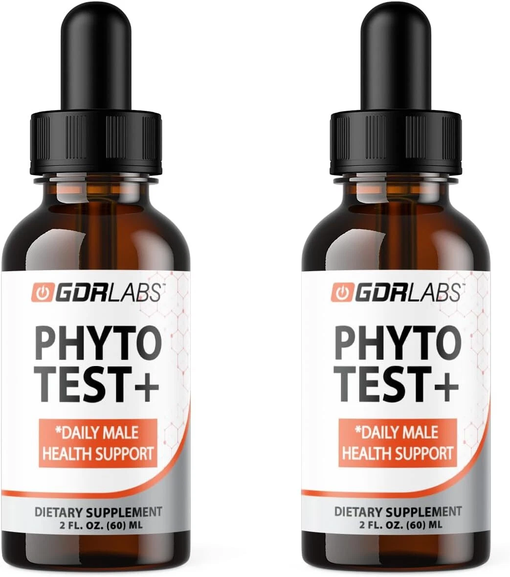 Phyto Test Men Drops - Phyto Test+ Male Vitality Support Drops OFFICIAL - 2 Pack