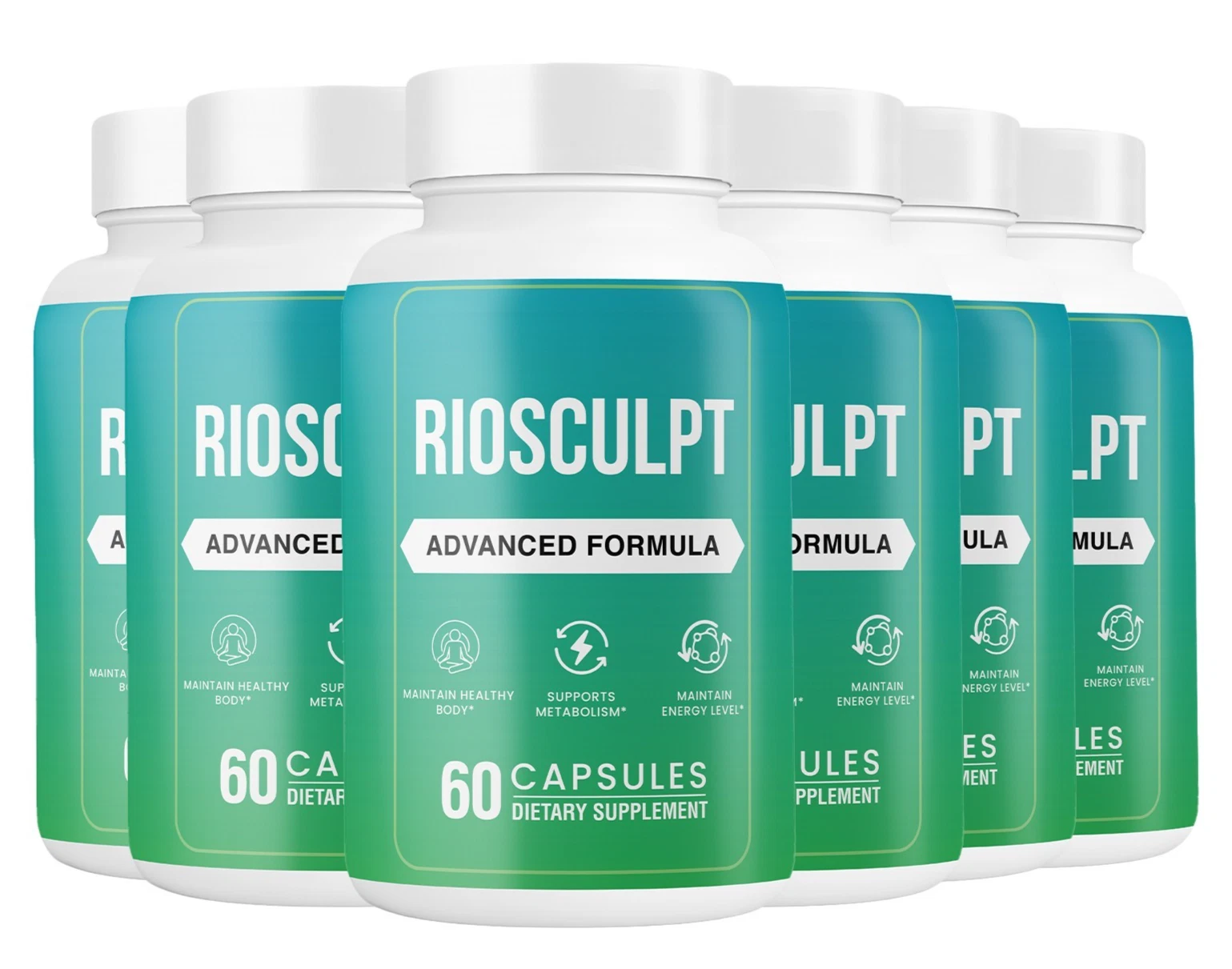 (6 Pack) RioSculpt Capsules for Weight loss, Premium Fat-Burning Formula Pills