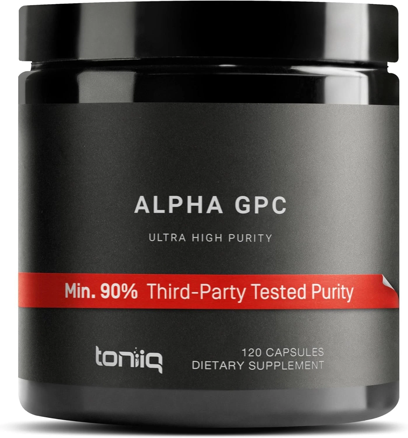 Toniiq Ultra High Purity Alpha GPC Capsules - 600mg Concentrated Formula -...