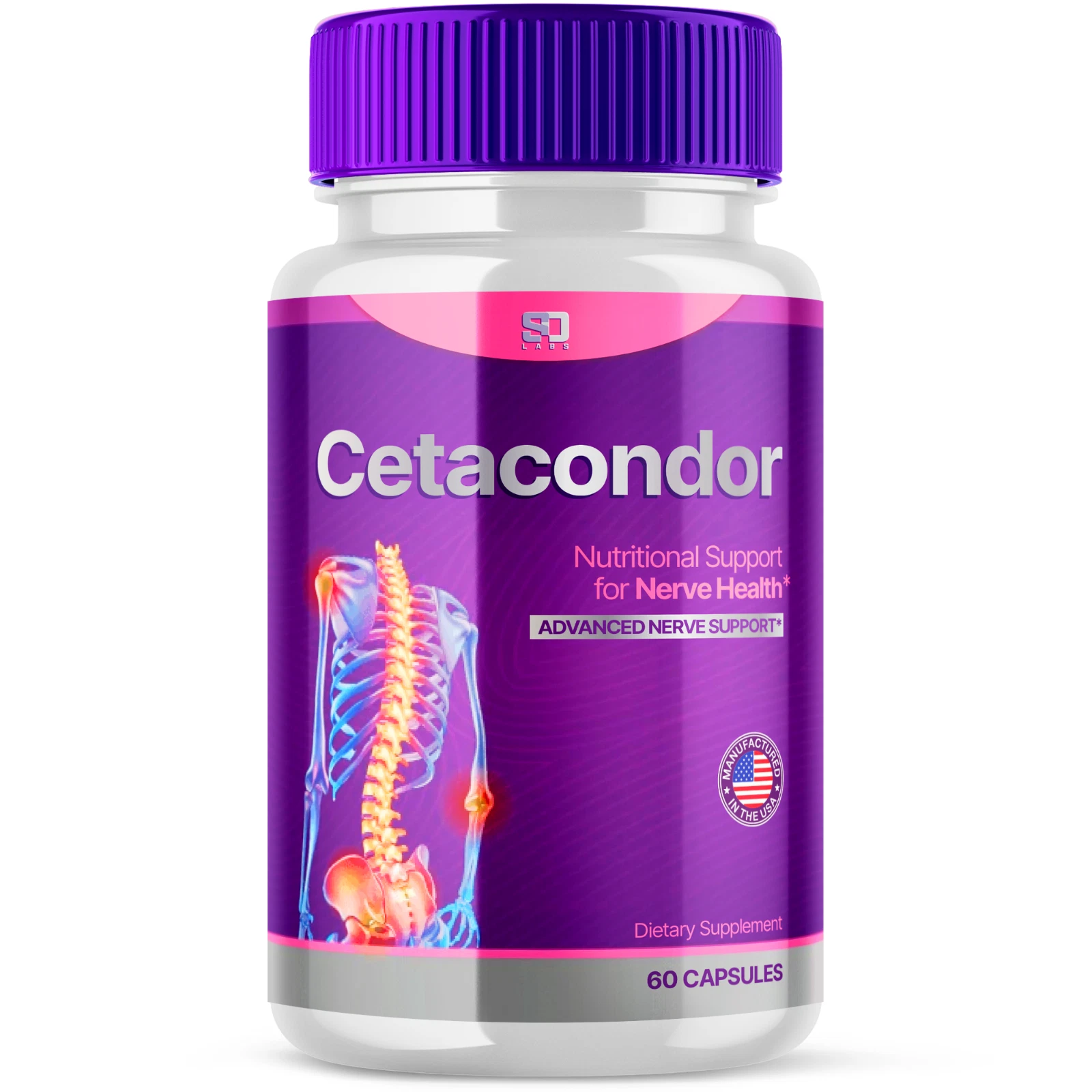 Cetacondor - Boost Daily Focus, Clarity, and Well-Being 60 Capsules