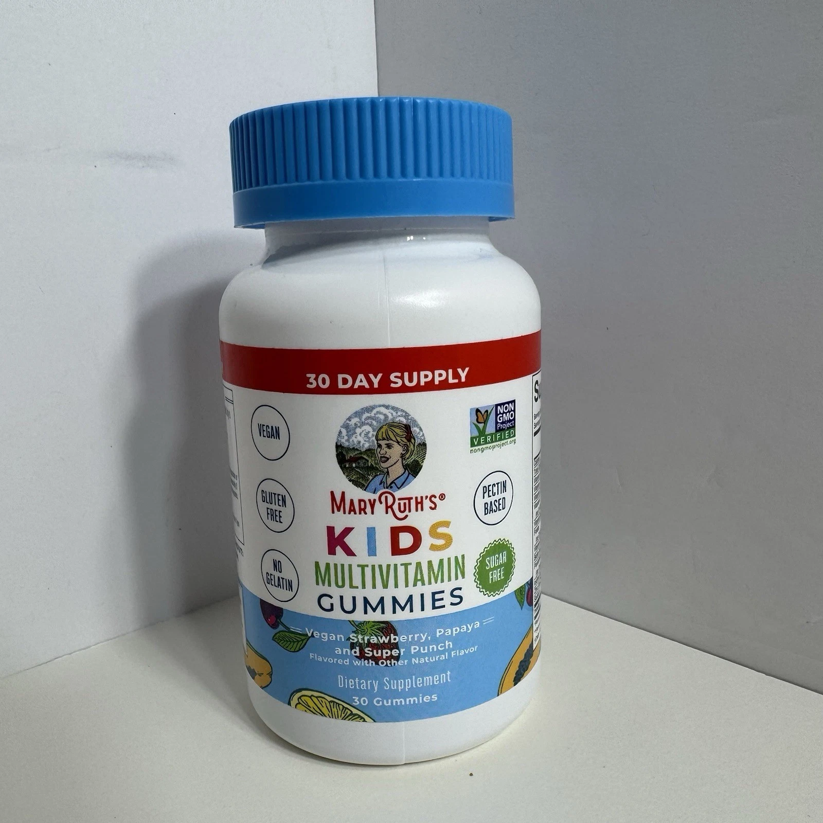 Mary Ruth’s Kids Multivitamin Gummies Vegan 30 Day Supply 07/2026