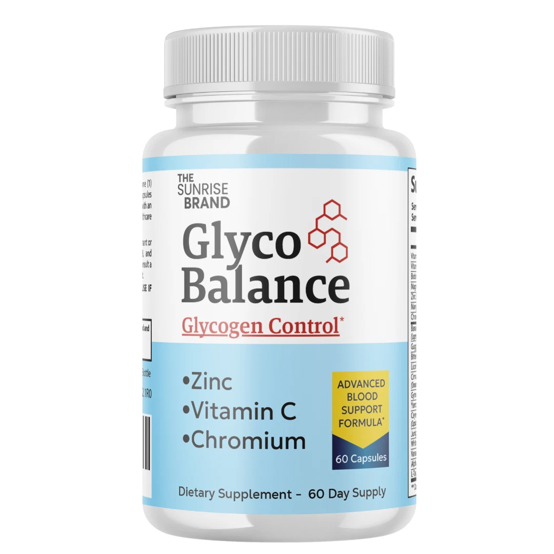 Glyco Balance- Blood Pressure and Sugar Support Supplement - 60 Capsules