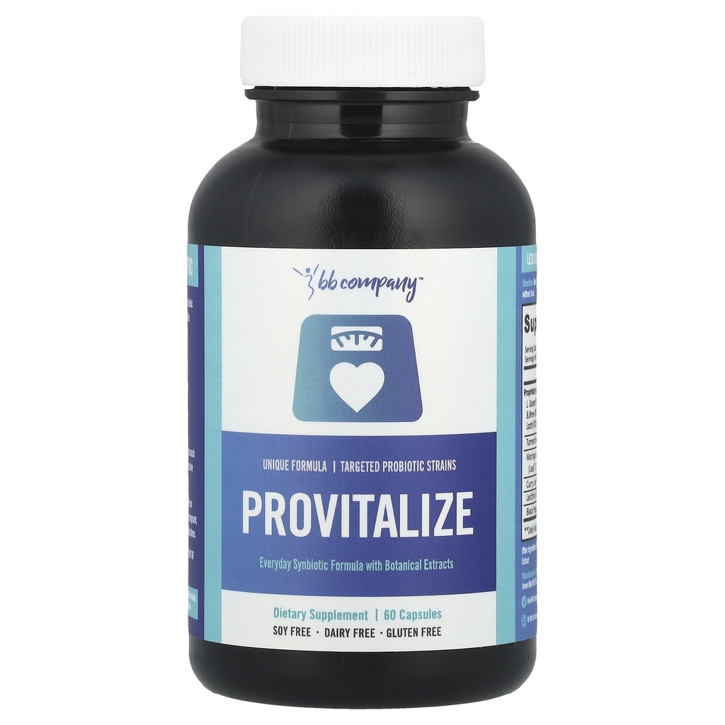 Provitalize, Everyday Synbiotic Formula with Botanical Extracts, 60 Capsules