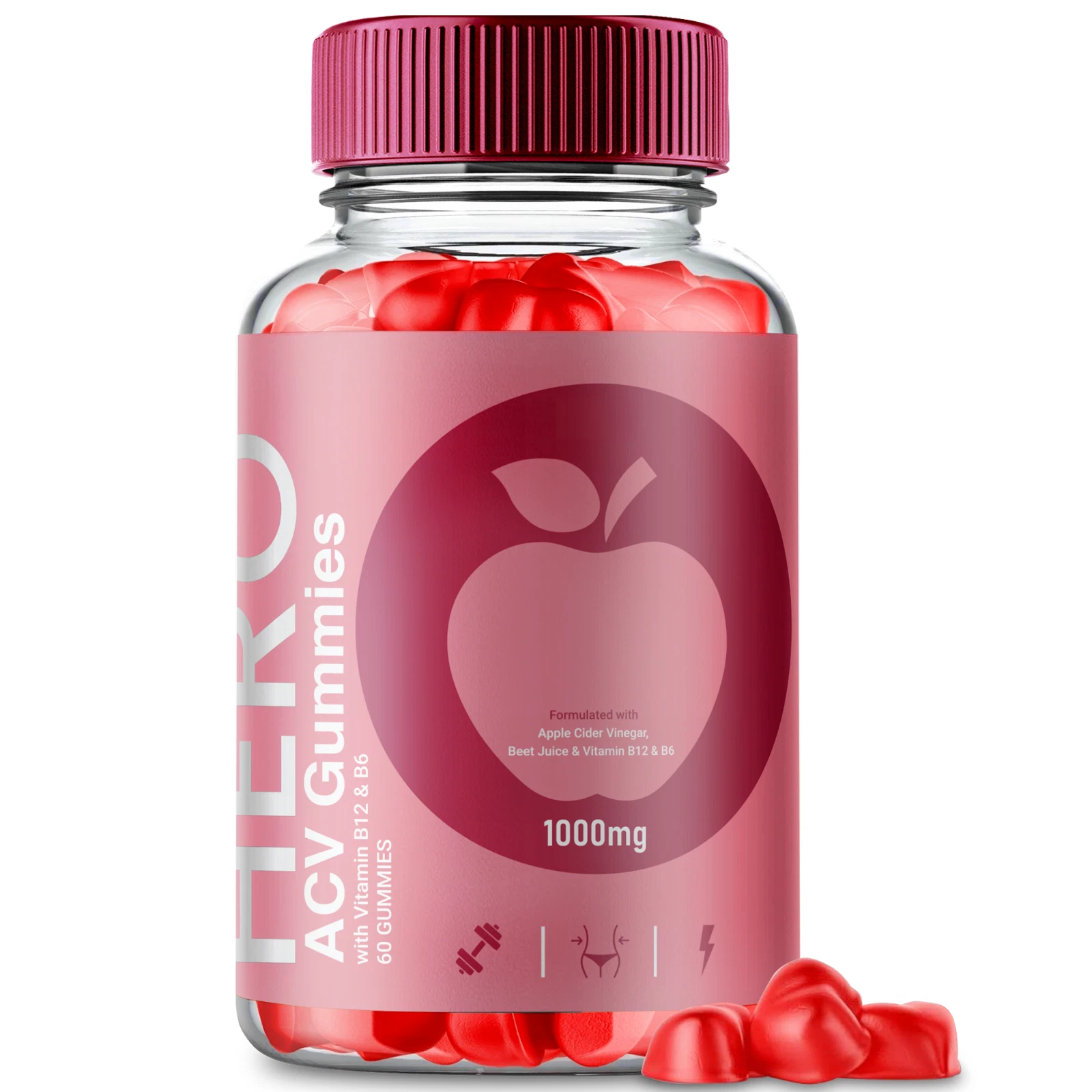 Hero Keto ACV Gummies for Weight Loss, Hero ACV Gummies (60 Capsules)