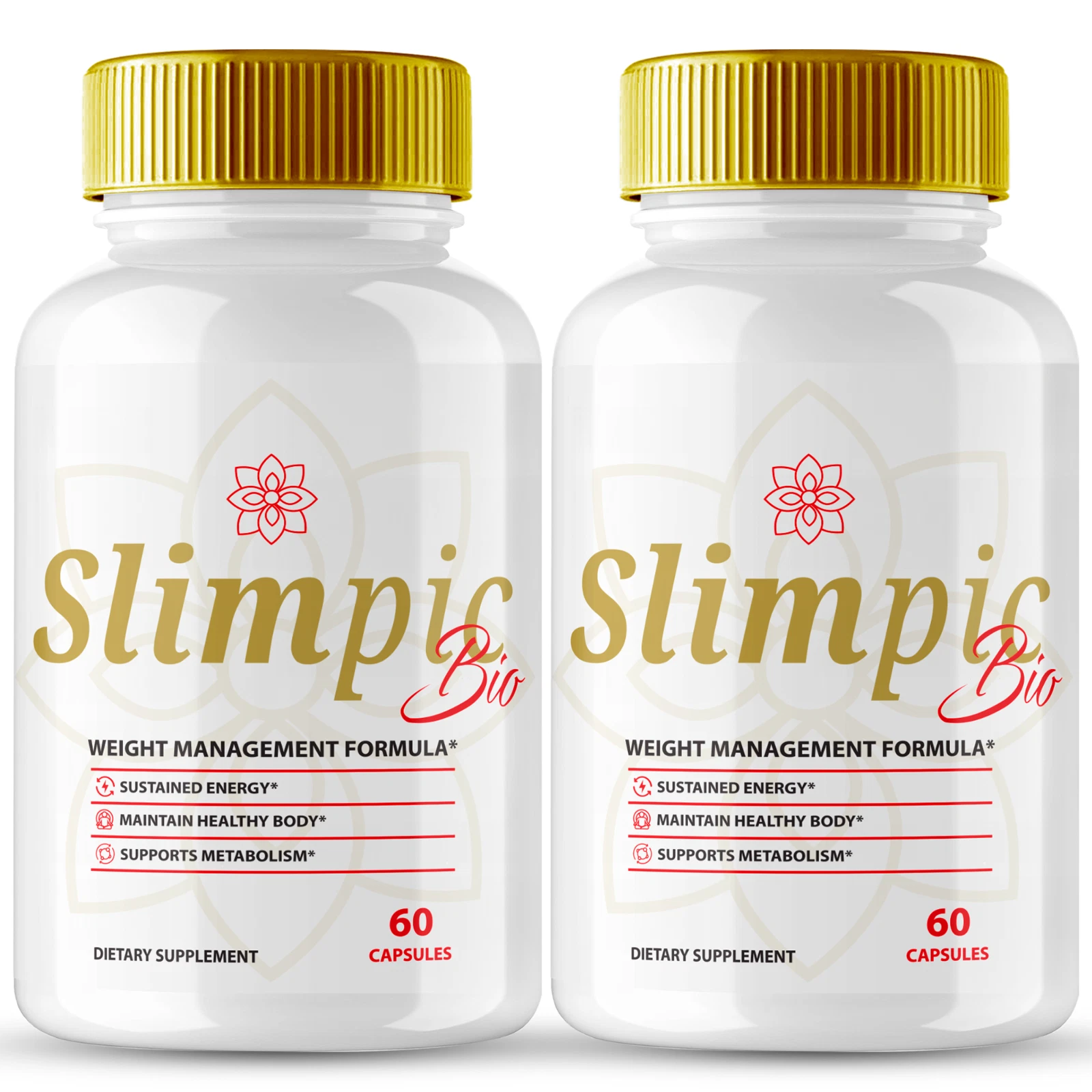 (2 Pack) Slimpic Bio Advanced Weight Loss Pills, Slimpic Bio Boosts