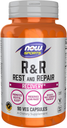 NOW Sports R & R Rest and Repair, Recovery Supplement, 90 Veg Capsules