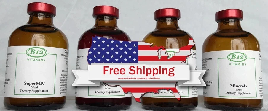MIC Lipotropic B12 Vitamin Weight Loss-50ML Bottles OTC Weight Loss Supplements