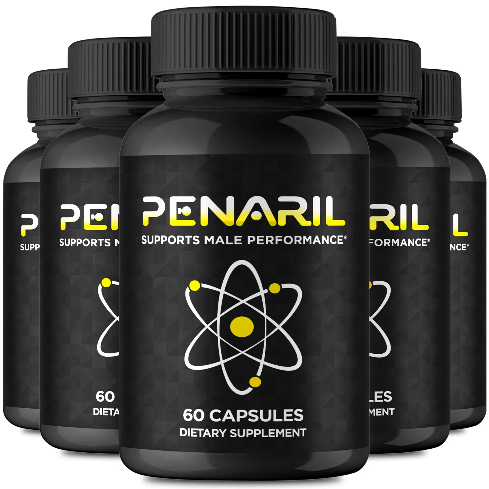 (5 Pack) Penaril Men Capsules, Male Health Pills to Improve Stamina & Endurance
