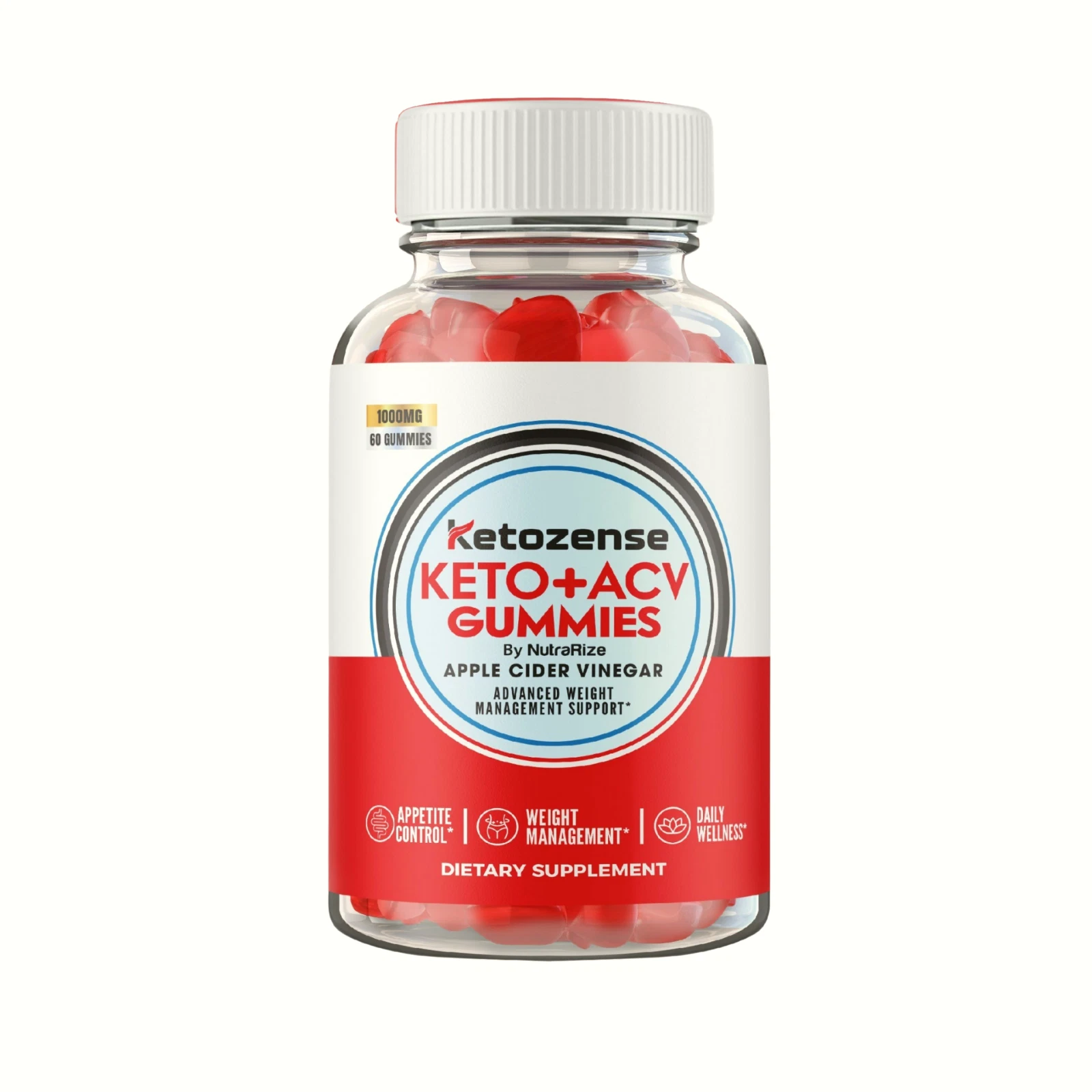 Ketozense Keto Gummies, KetoZense ACV Gummies Weight Loss -60 Gummies