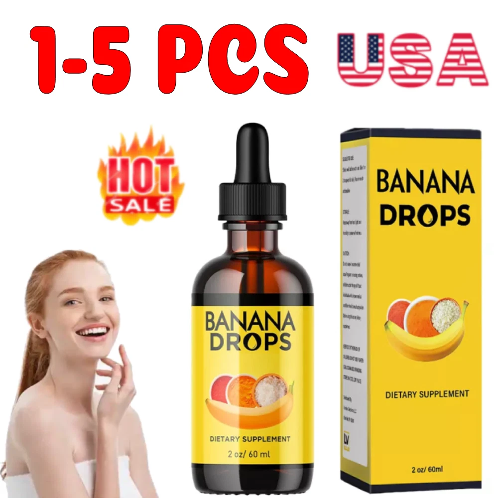 Banana Drops Supplement Extract Liquid Advanced Formula Strength Liquid 1~5Pcs~