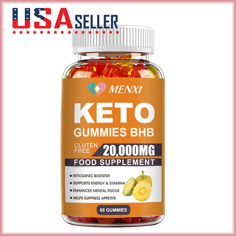 Keto BHB Diet Gummies Weight Loss Supplement Burn Fat Burn Carb Blocker 20,000mg