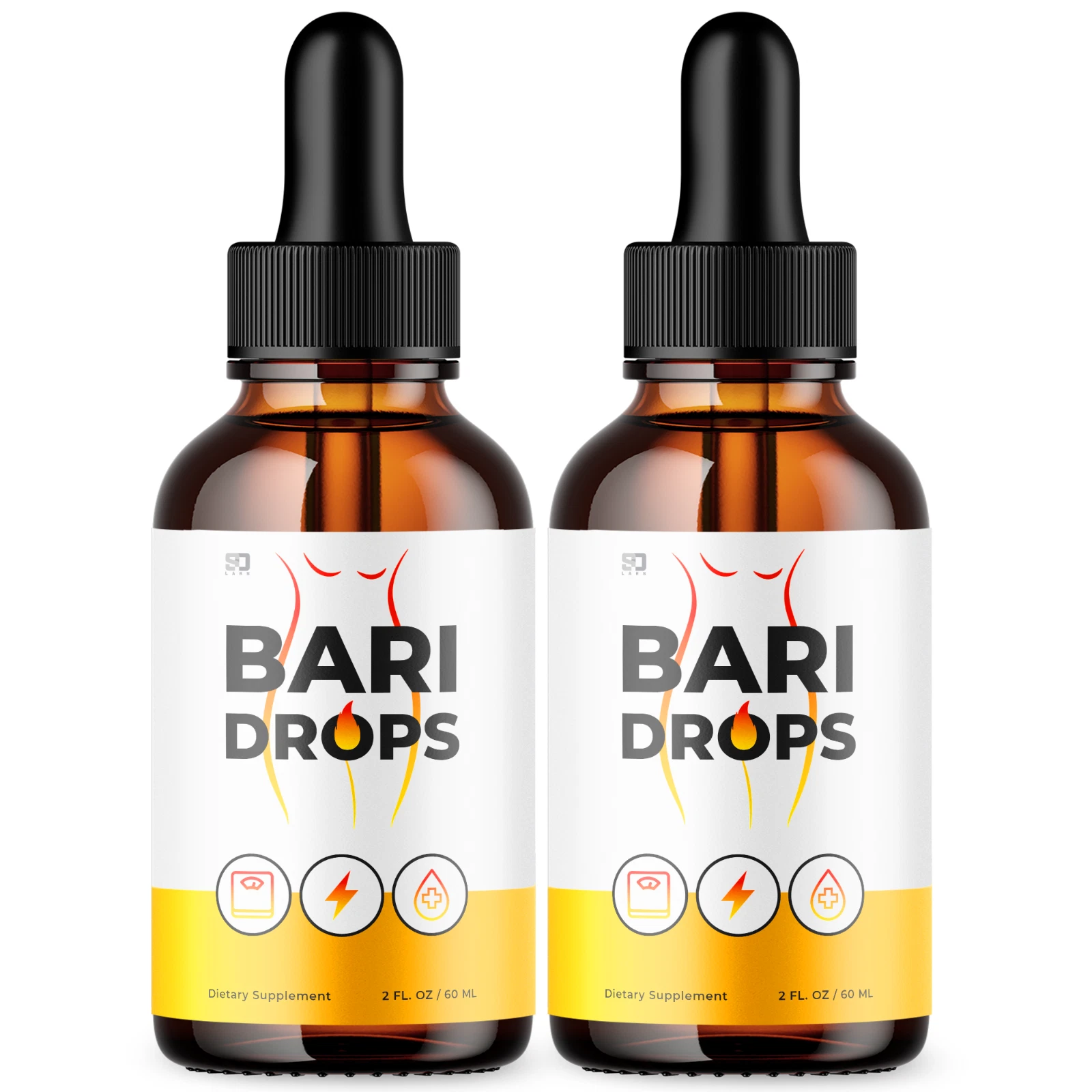 Bari Drops - Natural Wellness Support Supplement (2 Pack)
