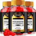 (3 Pack) Iron Booster Gummies for Men – Iron Male Gummy All-Natural Reviews