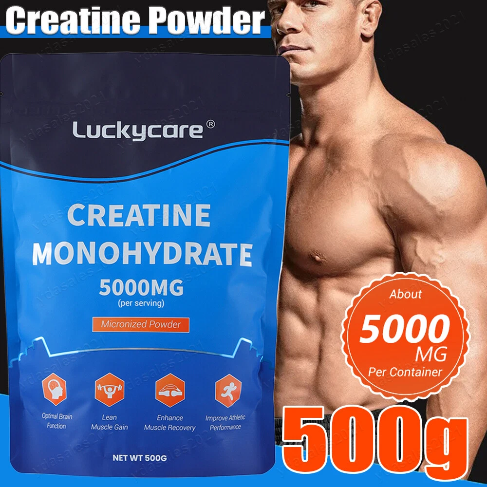 Micronized Creatine Monohydrate Powder Unflavored Support Muscle Growth 500gram