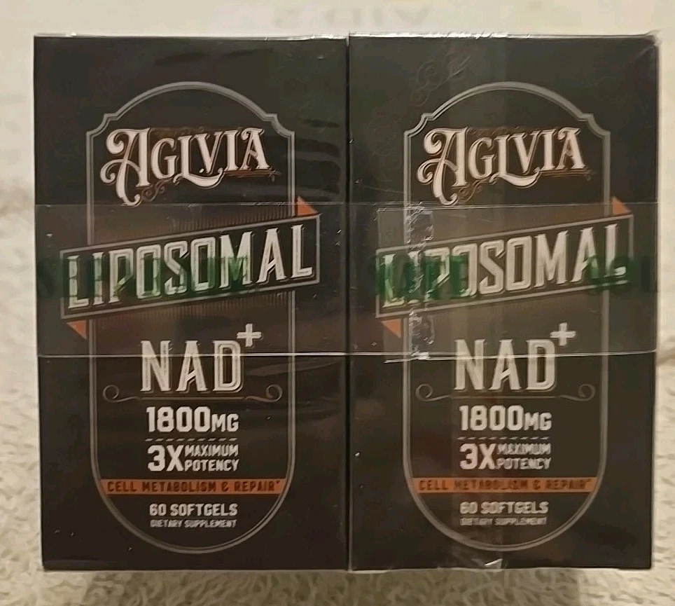 (2) 1800 MG Liposomal NAD Supplement, NAD+ Supplement Similar to Nicotinamide