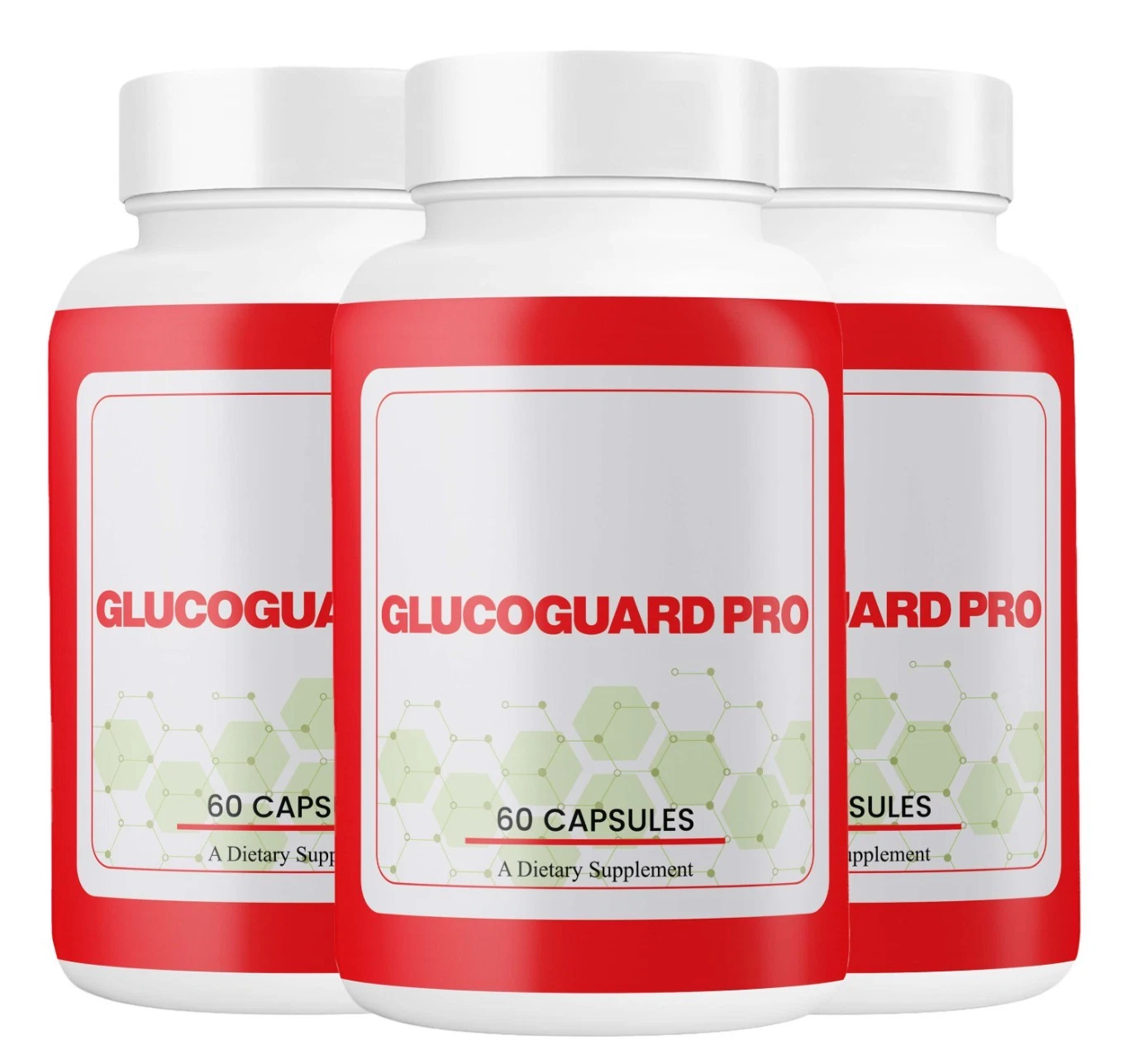 (3 Pack) GlucoGuard Pro Glycogen Pills, Gluco Guard Pro Advanced (180 Capsules)
