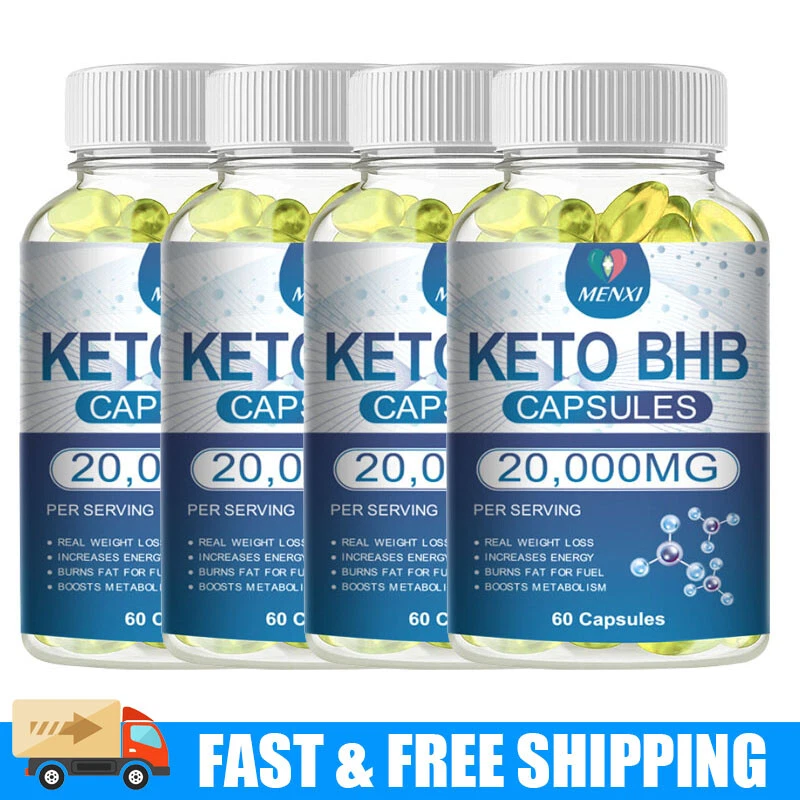 Keto Burn Advanced Weight Loss Fat Burner Diet Pills 60 Ketogenix BHB Ketones