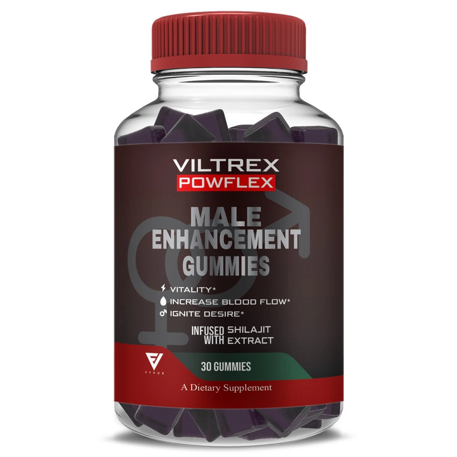 Viltrex Performance Gummies, Viltrex Advanced Support (1 Month Supply)