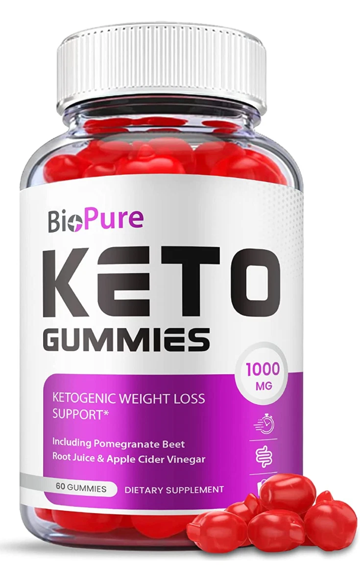 1-Pack BioPure Keto ACV Gummies, Bio Pure Gummies for Weight Loss
