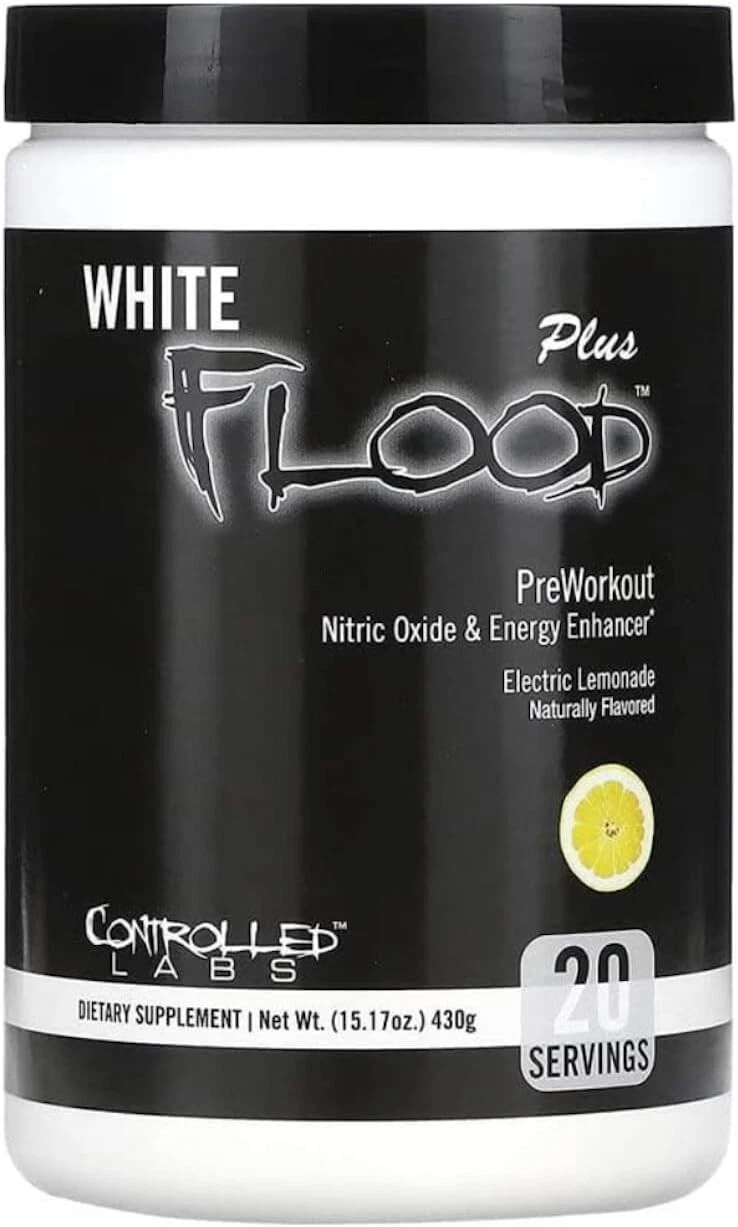 Controlled Labs White Flood Plus Extreme Pre-Workout 20 Servings 3 Flavors New
