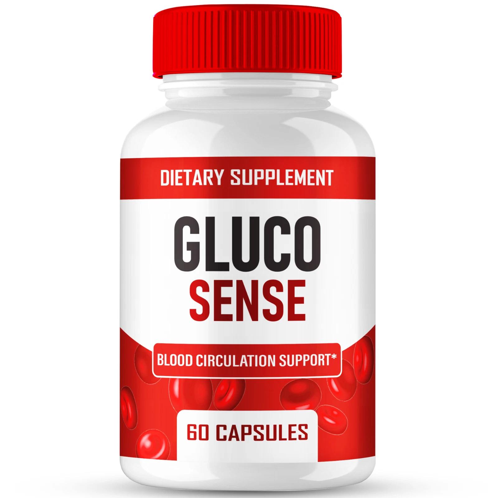 Gluco Sense Capsules, GlucoSense Healthy Circulation & Stable Levels 60ct
