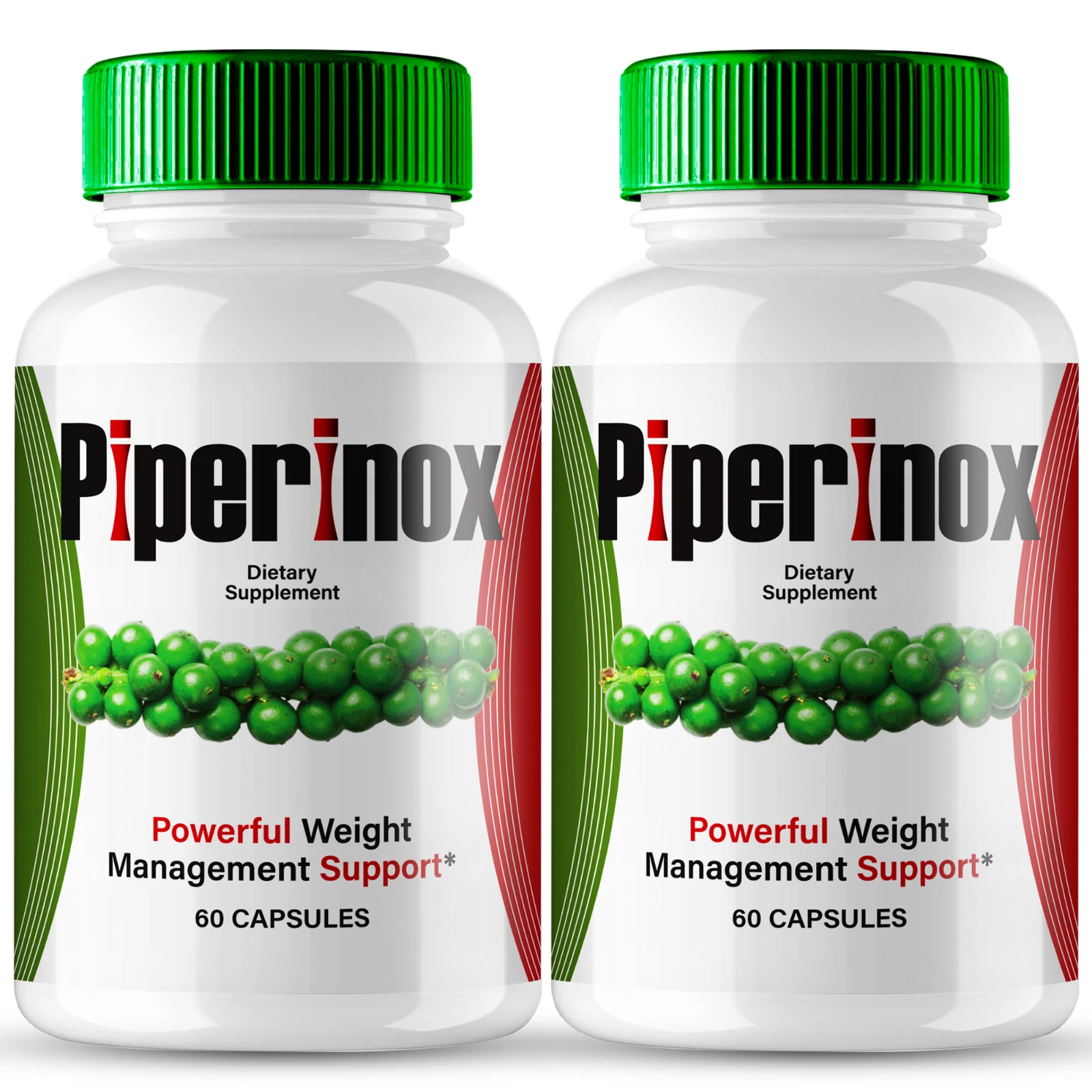(2 Pack) Piperinox Keto Advanced Weight Loss Pills Burn Stubborn Fat Energy