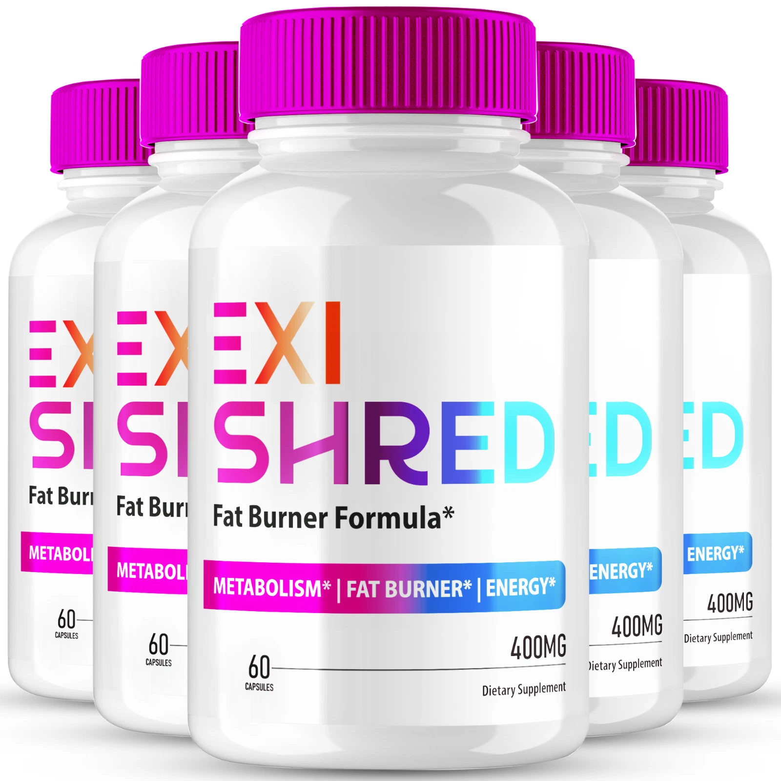 (5 Pack) Exi Shred Keto Capsules – ExiShred Advanced Formula Weight Loss Pills