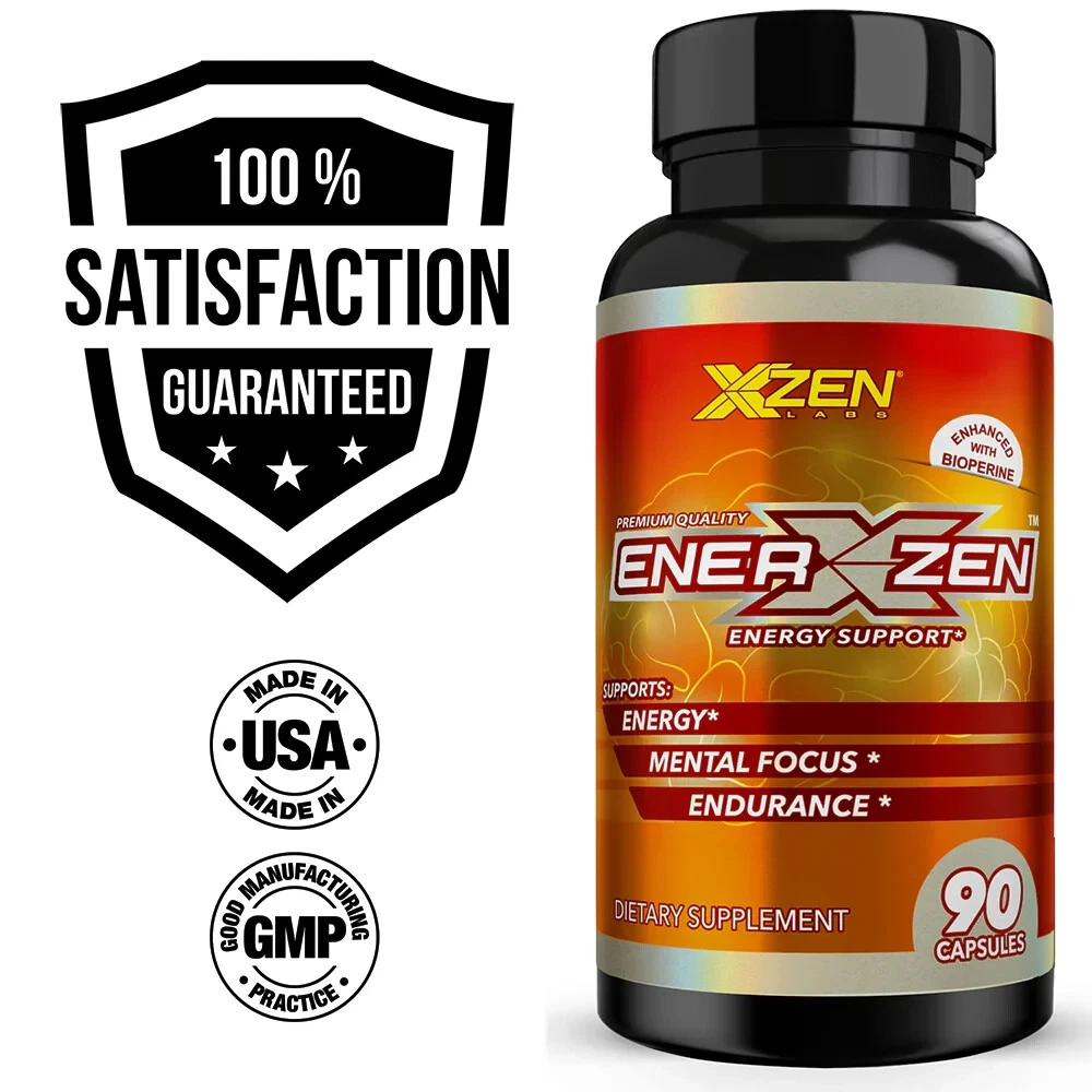 Energy Booster Focus Factor Brain Energize Caffeine 275mg No Crash 90 pills